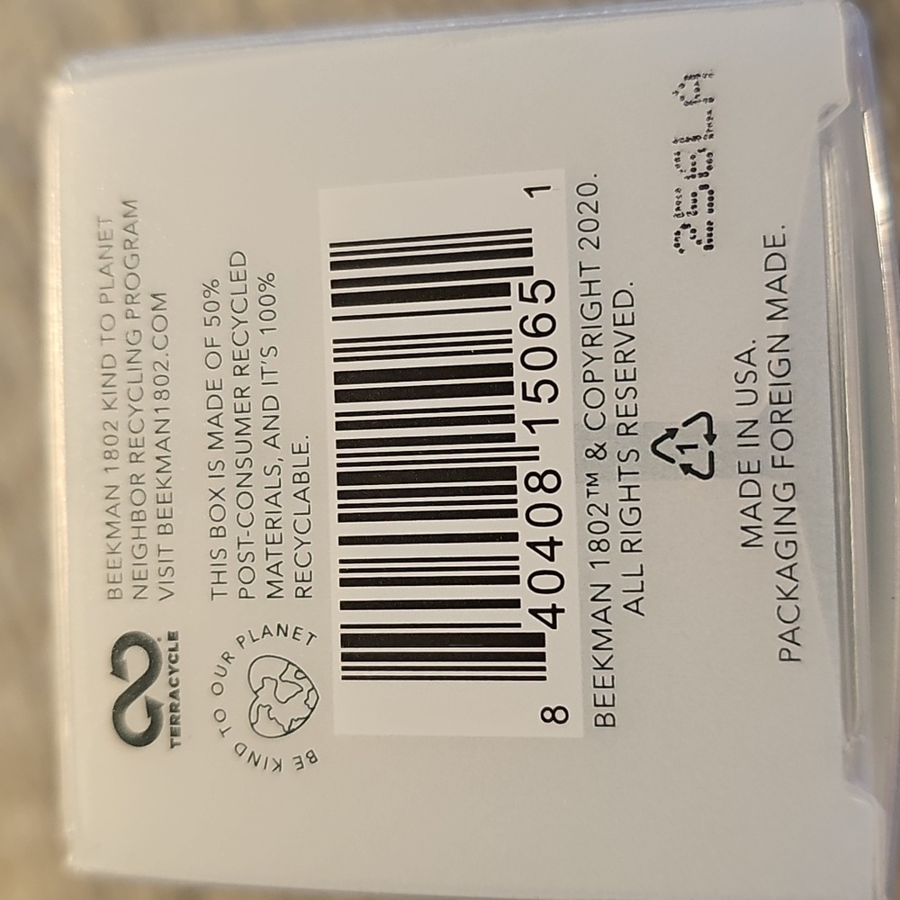 Beekman 1802 Smooth Booster Willow Bark Alt-BHA Resurfacing Serum NIB - Picture 10 of 10